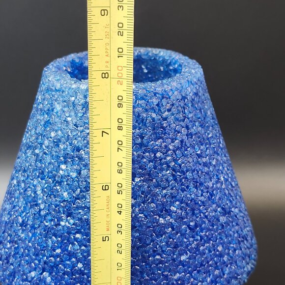 Mushroom Shaped Jelly Popcorn Lamp Blue - Picture 6 of 7